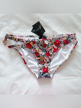 Jessica Simpson floral bikini bottoms New with tags! XL womens bathing suit swim